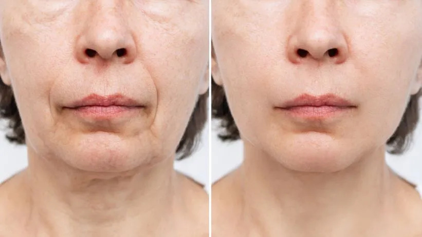 skin tightening with Morpheus8 before and after Los Angeles